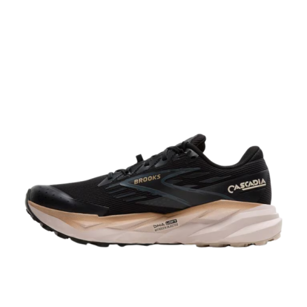 Brooks Cascadia 19 Gtx Sort/Beige - Bilde 4