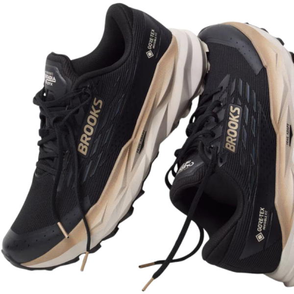 Brooks Cascadia 19 Gtx Sort/Beige - Bilde 6