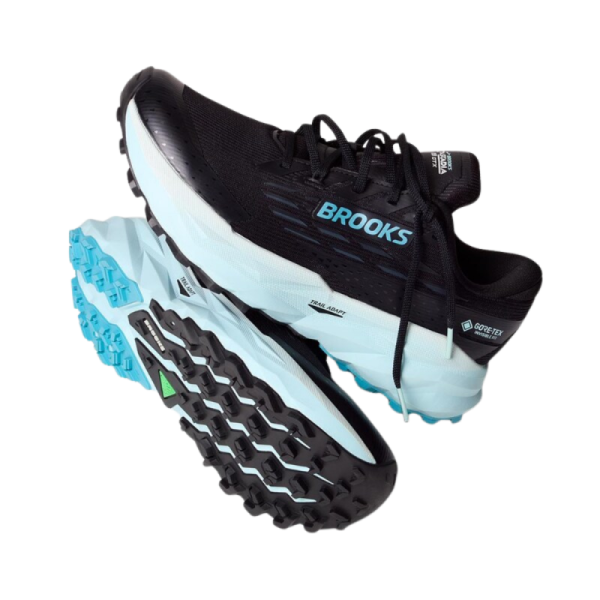 Brooks Cascadia 19 GTX Løpesko Dame Sort Blå - Bilde 6