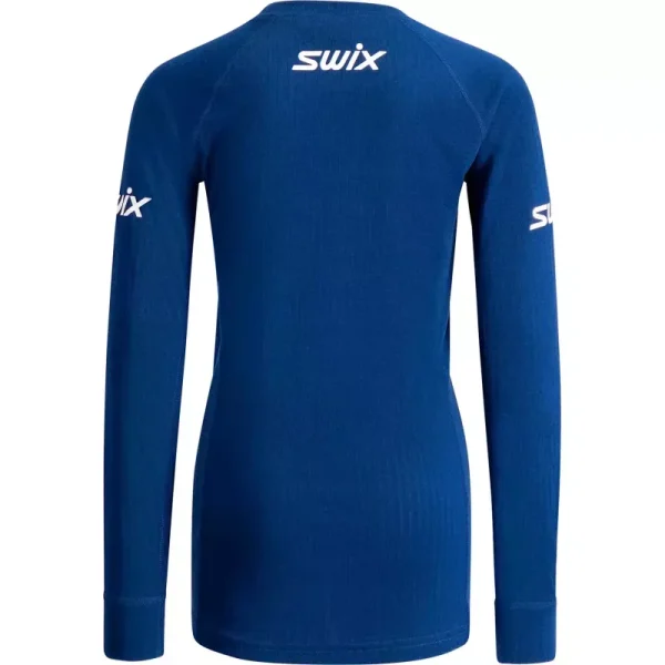 Swix Racex Classic Half Zip Superundertøy Langermet Overdel Herre Blå - Bilde 2