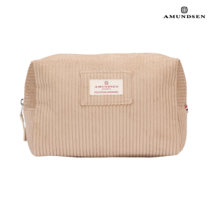 Amundsen Kordfløyel Toalettveske Beige