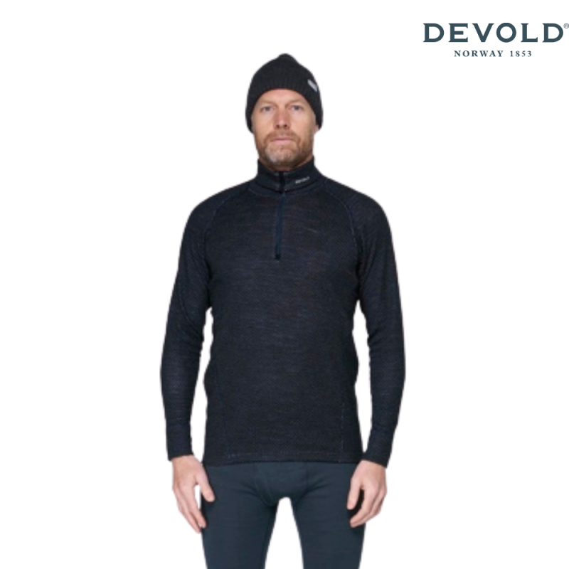 Devold Duo Active Merino 205  Med Hals Ink