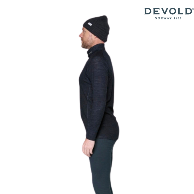 Devold Duo Active Merino 205  Med Hals Ink - Bilde 2