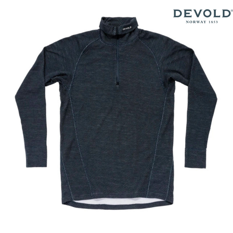 Devold Duo Active Merino 205  Med Hals Ink - Bilde 3