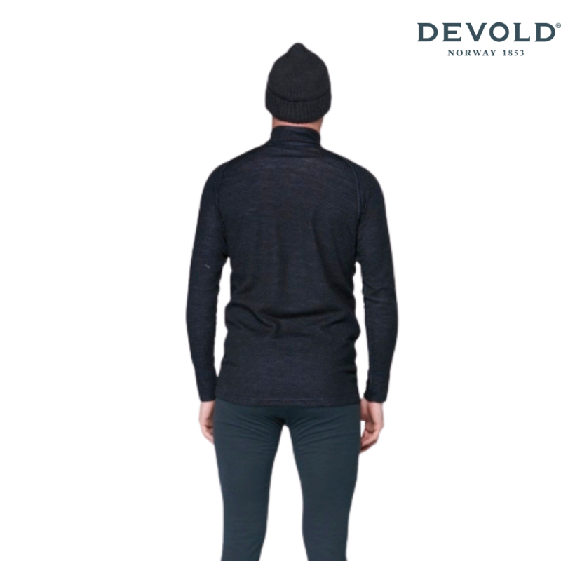 Devold Duo Active Merino 205  Med Hals Ink - Bilde 4