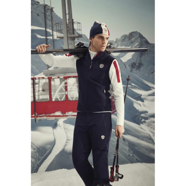 Les Arcs Michelle Fleece Vest Herre Blå