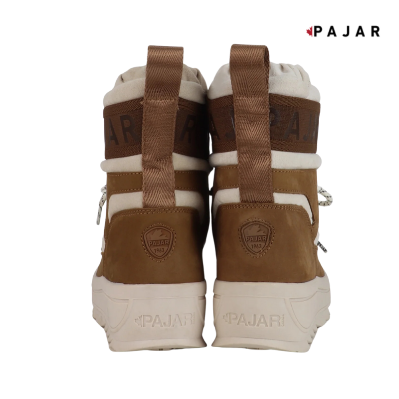 Pajar Galaxy Suede Pull On Vinterstøvler Dame Hvit/Brun - Bilde 5