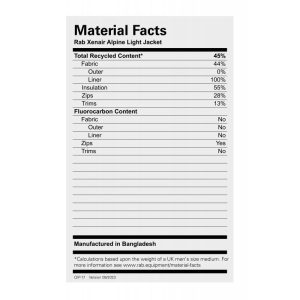 Rab Xenair Alpine Lett Isolasjonsjakke Grønne
