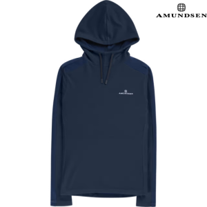 Amundsen 5Mila Ull Hettegenser Dame Blå