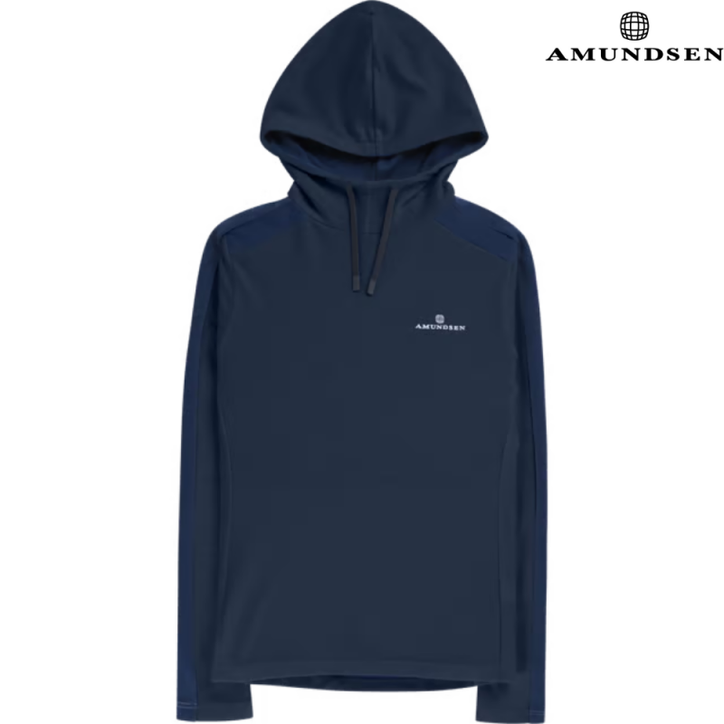 Amundsen 5Mila Ull Hettegenser Dame Blå