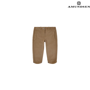 Amundsen Kordfløyel Slim Nikkers Dame Mørke Brun