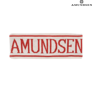 Amundsen Ski Pannebånd Hvitt/Rød