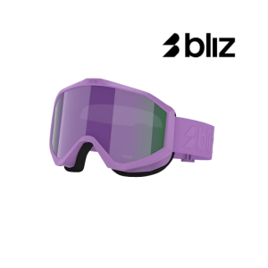 BLIZ Liner Jr Junior Skibrille Over The Glasses Matt Lille Ramme/Brun med Lilla Brilleglass