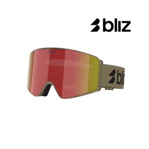 BLIZ G001 Over The Glasses Skibriller Grønn Ramme/Brune glass