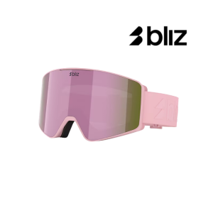 BLIZ G001S Over The Glasses Skibriller Liten Matt Rosa Ramme/Brun Med Rosa Multii Glass