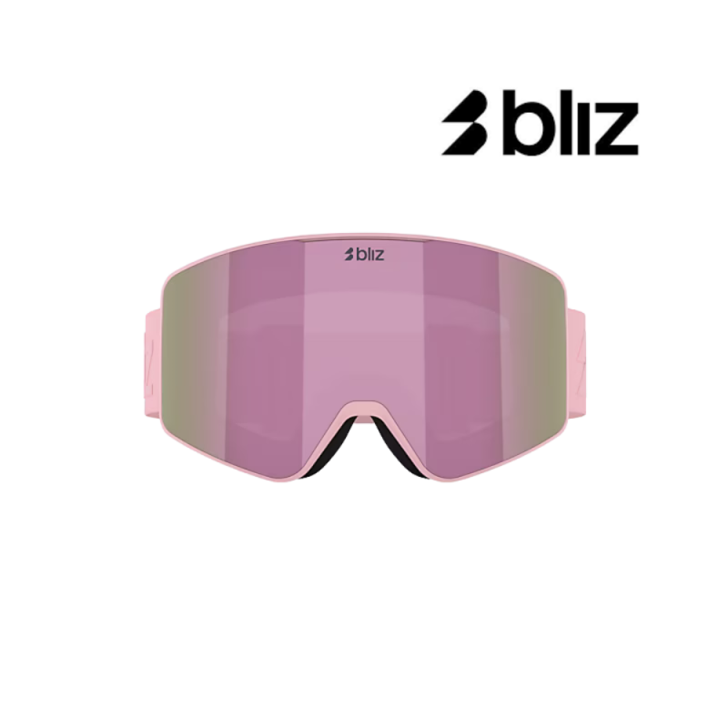 BLIZ G001S Over The Glasses Skibriller Liten Matt Rosa Ramme/Brun Med Rosa Multii Glass - Bilde 4