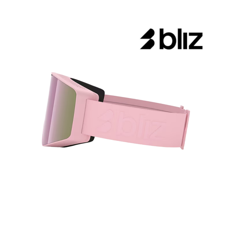 BLIZ G001S Over The Glasses Skibriller Liten Matt Rosa Ramme/Brun Med Rosa Multii Glass - Bilde 3