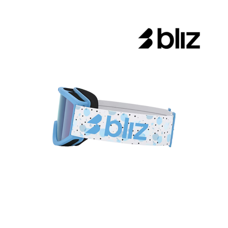 BLIZ Pixie Barn Skibrille Matt Blå Ramme/Brun Med Blå Multi Brilleglass - Bilde 3