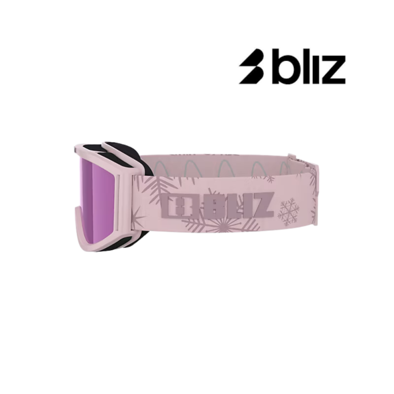 BLIZ Pixie Barn Skibriller Matt Rosa Ramme/Brun med Rosa Multi Glass - Bilde 3