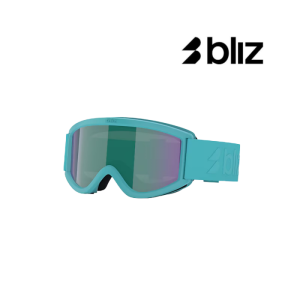 BLIZ Pixie Barn Skibrille Matt Turkis Ramme/Brun med Grønn Brilleglass
