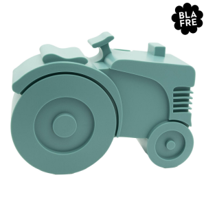 Blafre Matboks i plast Traktor - Turkis