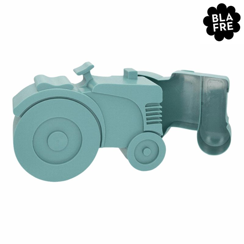 Blafre Matboks i plast Traktor - Turkis - Bilde 2