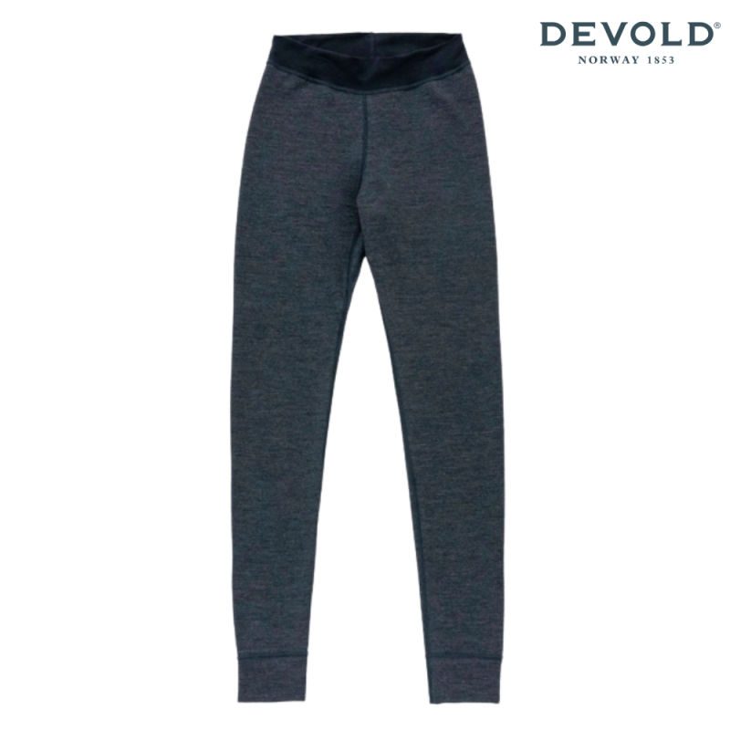 Devold Expedition Merinoull Silke Ull Stilongs Dame Mørkeblå