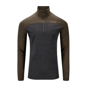 Aclima Aclima  Lightwool 180 Polo W/ Zip M´S Tarmac/Marengo