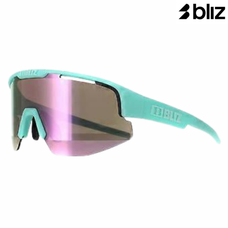 BLIZ Matrix Matt Pastel Mint Sport Solbrille - Bilde 2