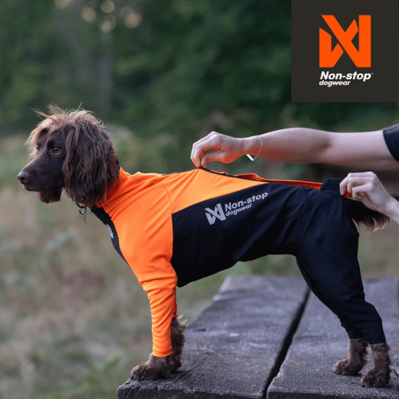 Non-stop dogwear Heldrakt Hun Hund Pro Oransje - Bilde 6