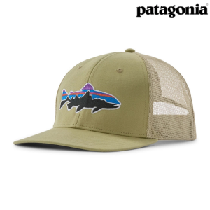 Patagonia Fitz Roy Ørret Trucker Caps Grønn