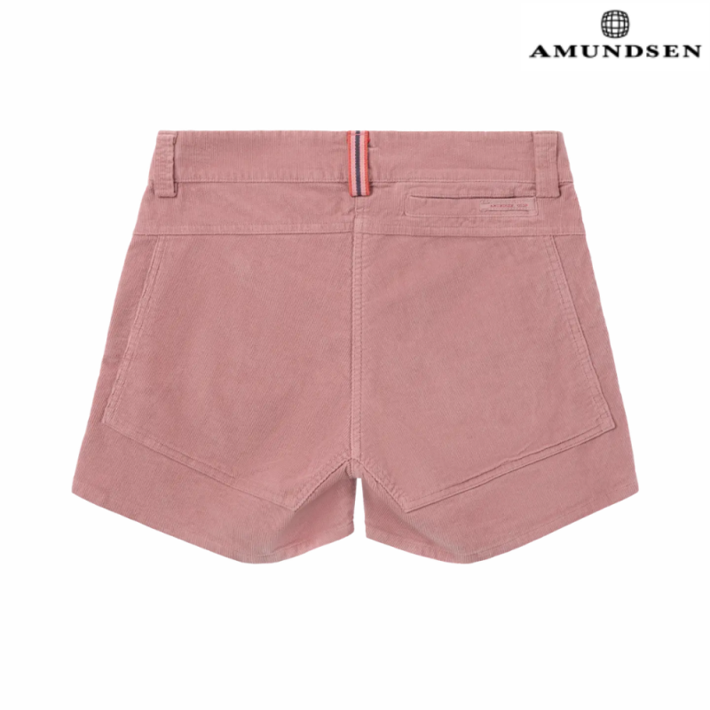 Amundsen 5 Incher Concord Kordfløyel G.Dyed Shorts Dame Rosa - Bilde 2