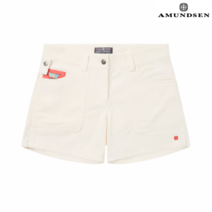 Amundsen 5 Incher Concord Kordfløyel G.Dyed Dame Shorts H`vit