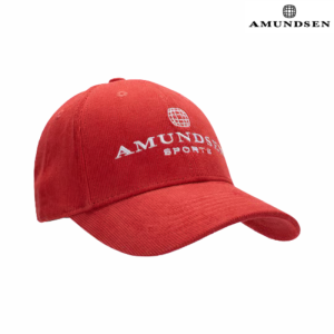Amundsen Concord Kordfløyel Caps Rød