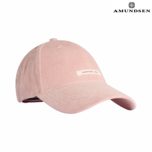 Amundsen ConcordKordfløyel Patch Caps Rosa