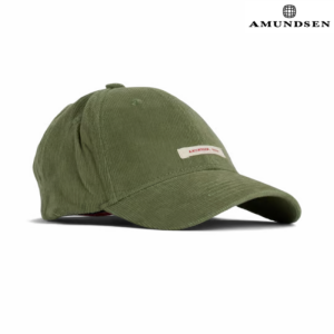 Amundsen Concord Kordfløyel Patch Caps  Grønn
