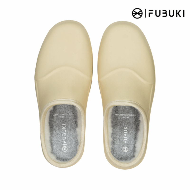 Fubuki Nozava Vintertøffel Unisex beige - Bilde 2