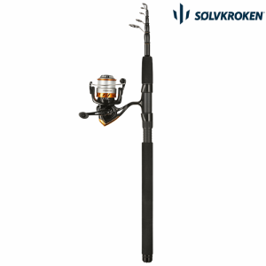 Sølvkroken  SK I VIK FISKESETT TELESKOP SALTVANN 15 - 40 GRAM
