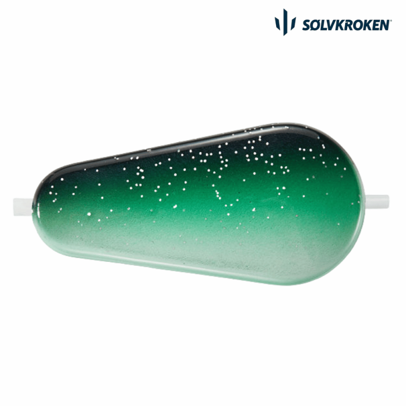 Sølvkroken Spesial Klassisk Inline 50 mm 12 gram UV Green Flake - Bilde 2