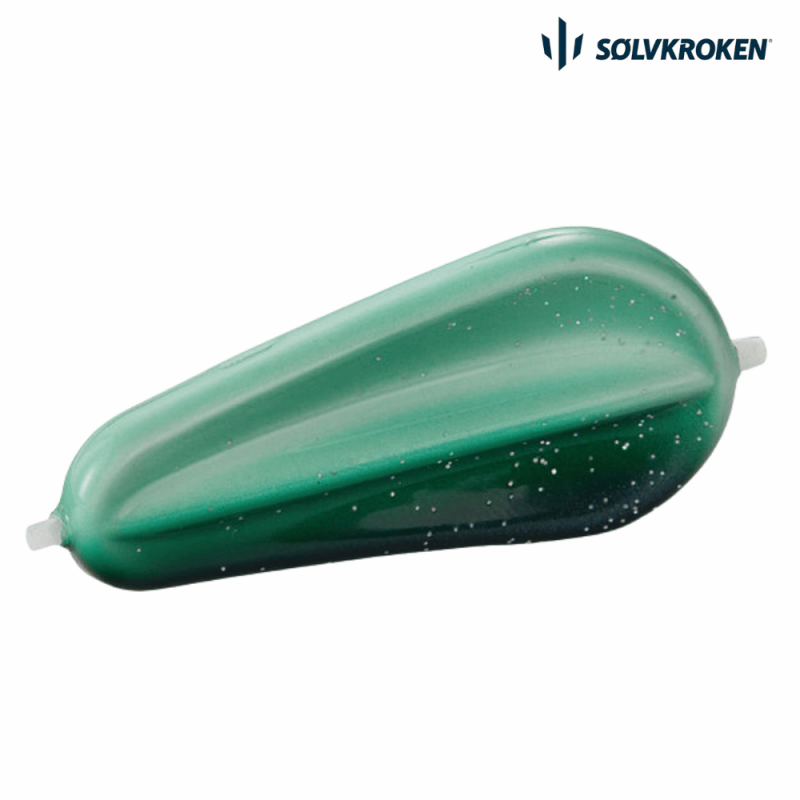 Sølvkroken Spesial Klassisk Inline 50 mm 12 gram UV Green Flake - Bilde 3