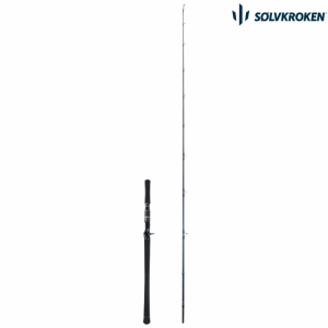 Sølvkroken Gungne 6,2 Fot 150g Slow Jigging Pilkestang Baicaster Multiplikator Snellefeste