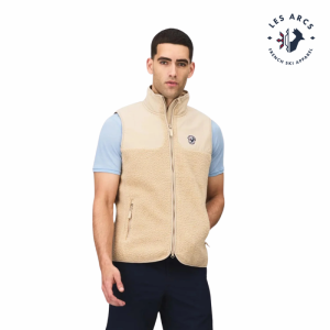 LES ARCS Simon Teddy Vest Mens Sand