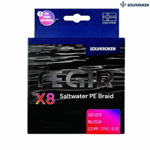 Sølvkroken Ægir Multicolor Braid 500 M 0,30 fiskeline