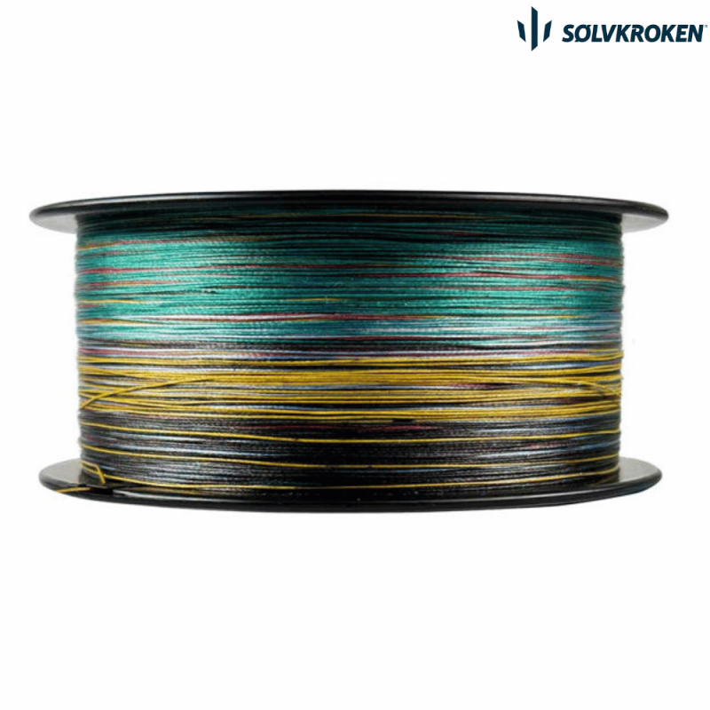 Sølvkroken Ægir Multicolor Braid 500 M 0,30 fiskeline - Bilde 2