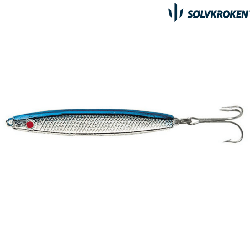 Sølvkroken Jensen Sildesluk 2 Pakning 26 gram Sølv/Blå