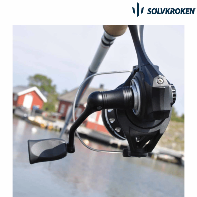 Sølvkroken Siii Os 2500fd haspelsnelle sort - Bilde 3
