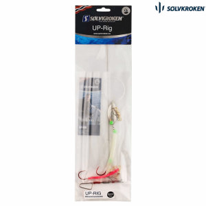 Sølvkroken Up Rigg Bunntackle Allround 2pk fiskekrok rød grønn