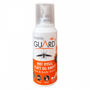 Moskito Guard Spray mot Mygg, Knott og Flått 75ml 20% Picaridin 94-10 Nuten Sport 1