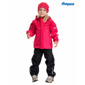 Bergans Lilletind 2l Shell Jacket Barn Rød