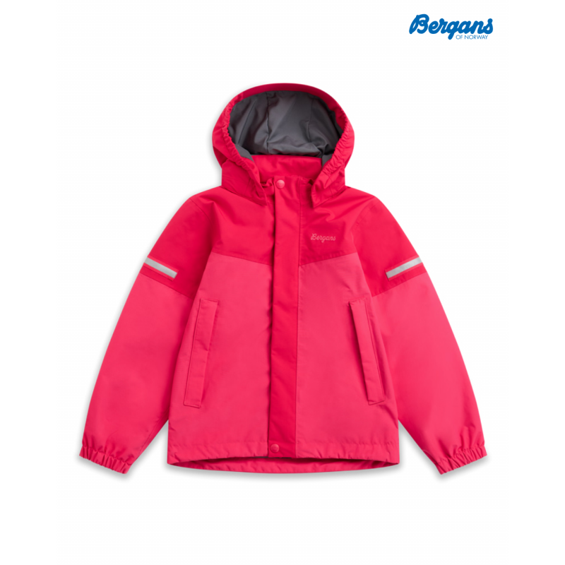 Bergans Lilletind 2l Shell Jacket Barn Rød - Bilde 5